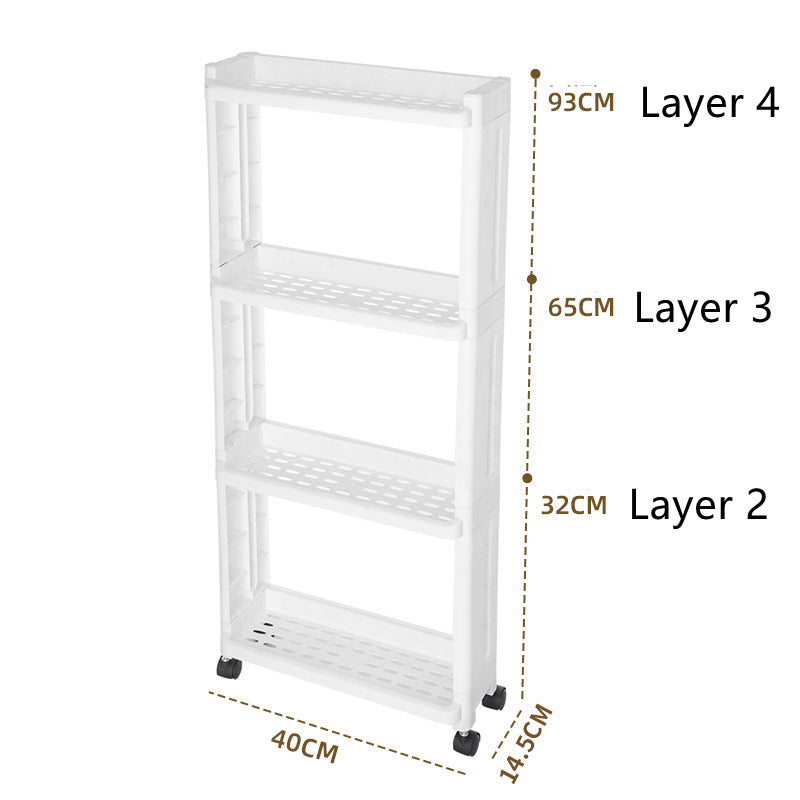 Gap Storage Shelf Within 15cm Gap