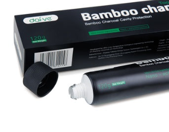 Bamboo Charcoal Toothpaste Teeth Whitening Powder Set