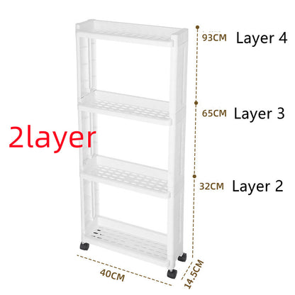 Gap Storage Shelf Within 15cm Gap