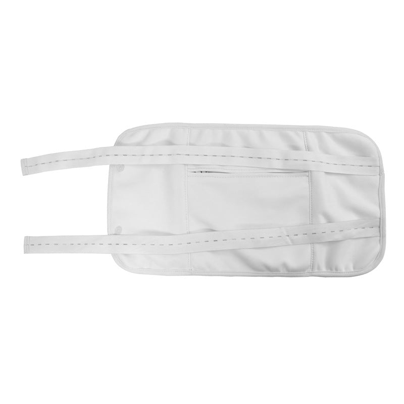 Abdominal Care With Self-help Conditioning Auxiliary Belt in white color, designed for health massage.