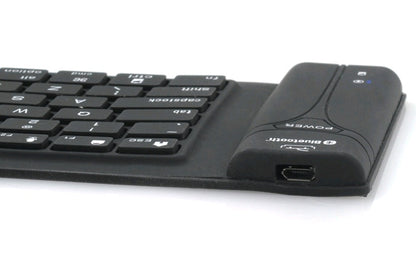 Bluetooth folding silicone keyboard Foldable silicone 