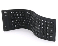 Bluetooth folding silicone keyboard Foldable silicone 