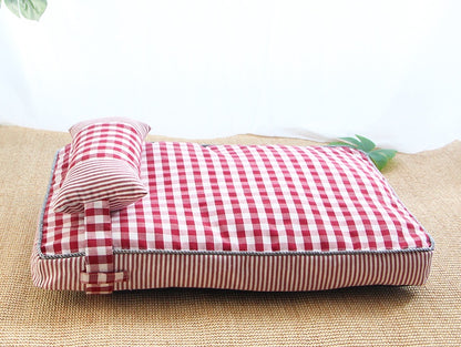Removable And Washable Dog Sleeping Pad For Sleeping Dogs Bite-Resistant Four-Season Pet Pad