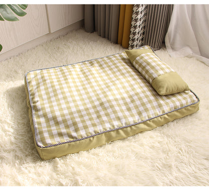 Removable And Washable Dog Sleeping Pad For Sleeping Dogs Bite-Resistant Four-Season Pet Pad