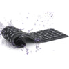 Bluetooth folding silicone keyboard Foldable silicone 