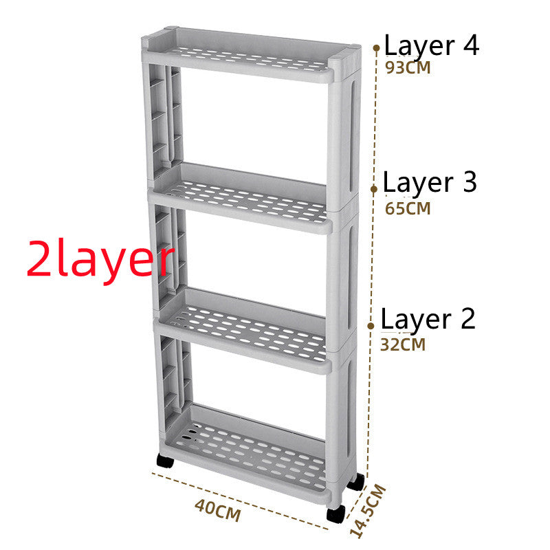 Gap Storage Shelf Within 15cm Gap