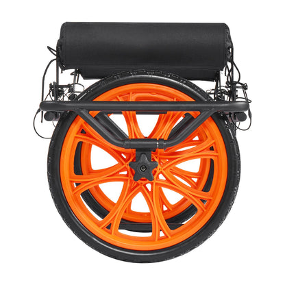Kayak Cart, 330 Lbs Load Capacity, Canoe Cart Dolly With 15-inch Solid Rubber Tires &amp; Kickstand, Assembles &amp; Disassembles Within Seconds, Paddle Board Trolley For Kayaks, Canoes, Paddleboards