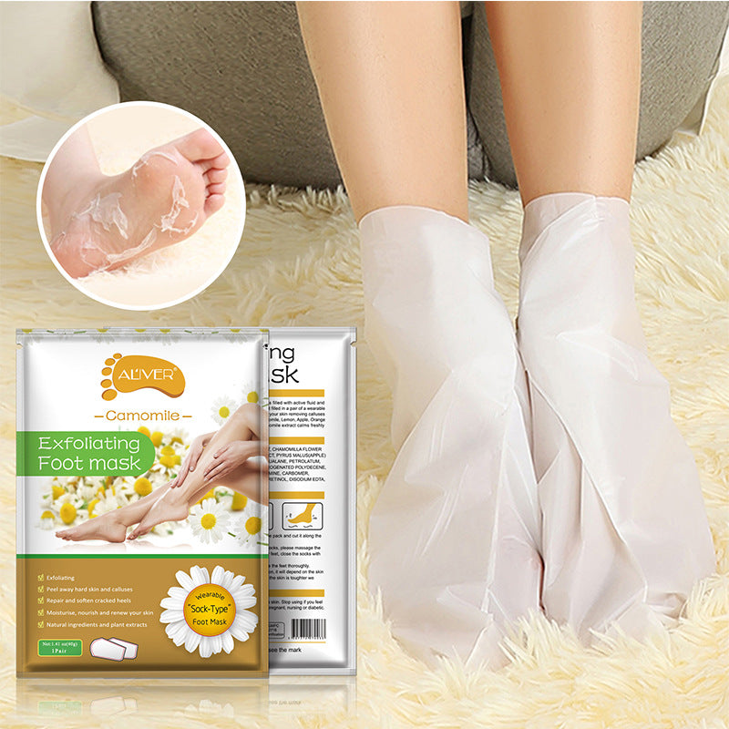 ALIVER Foot Mask Rose Foot Mask 
