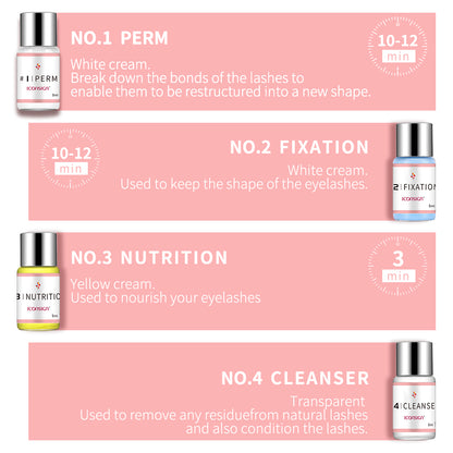 ICONSIGN Lash Lift Lifiting Eyelash Perming Kit 
