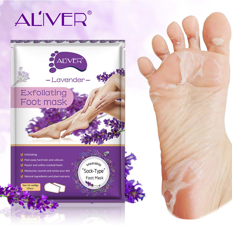 ALIVER Foot Mask Rose Foot Mask 