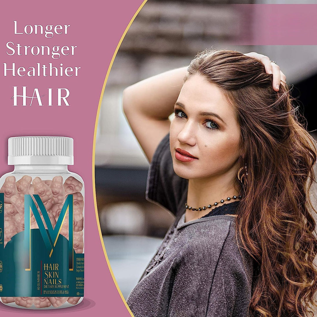 Hair Skin Gummies - Delicious &amp; Nutritious Supplement
