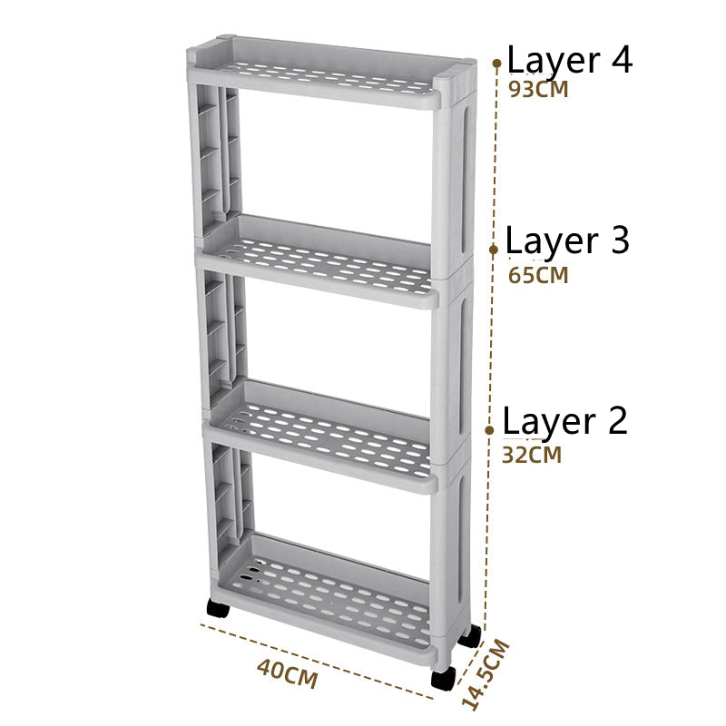 Gap Storage Shelf Within 15cm Gap
