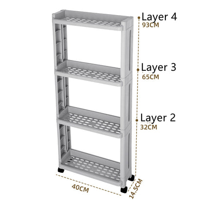 Gap Storage Shelf Within 15cm Gap