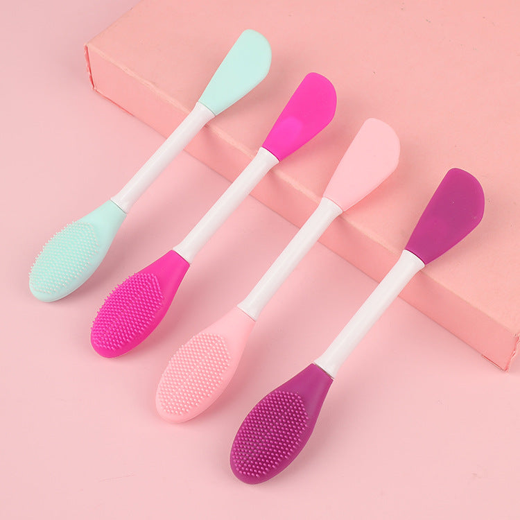 Double-ended Silicone Mask Brush Face Makeup & Toning Stick
