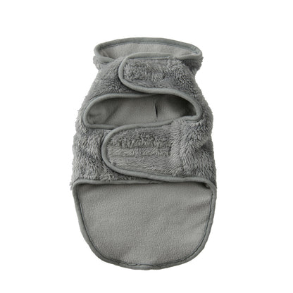 Windproof Suede Coat For Fall And Winter Teddy And Schnauzer Apparel