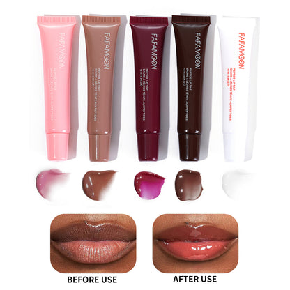 Glossy Lip Glaze Waterproof Long Lasting lip