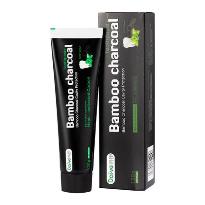 Bamboo Charcoal Toothpaste Teeth Whitening Powder Set