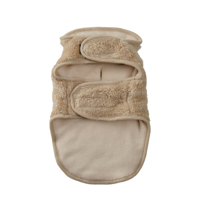 Windproof Suede Coat For Fall And Winter Teddy And Schnauzer Apparel